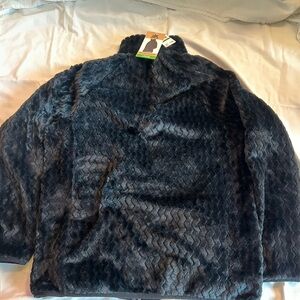 Embroidered Pile Jacket